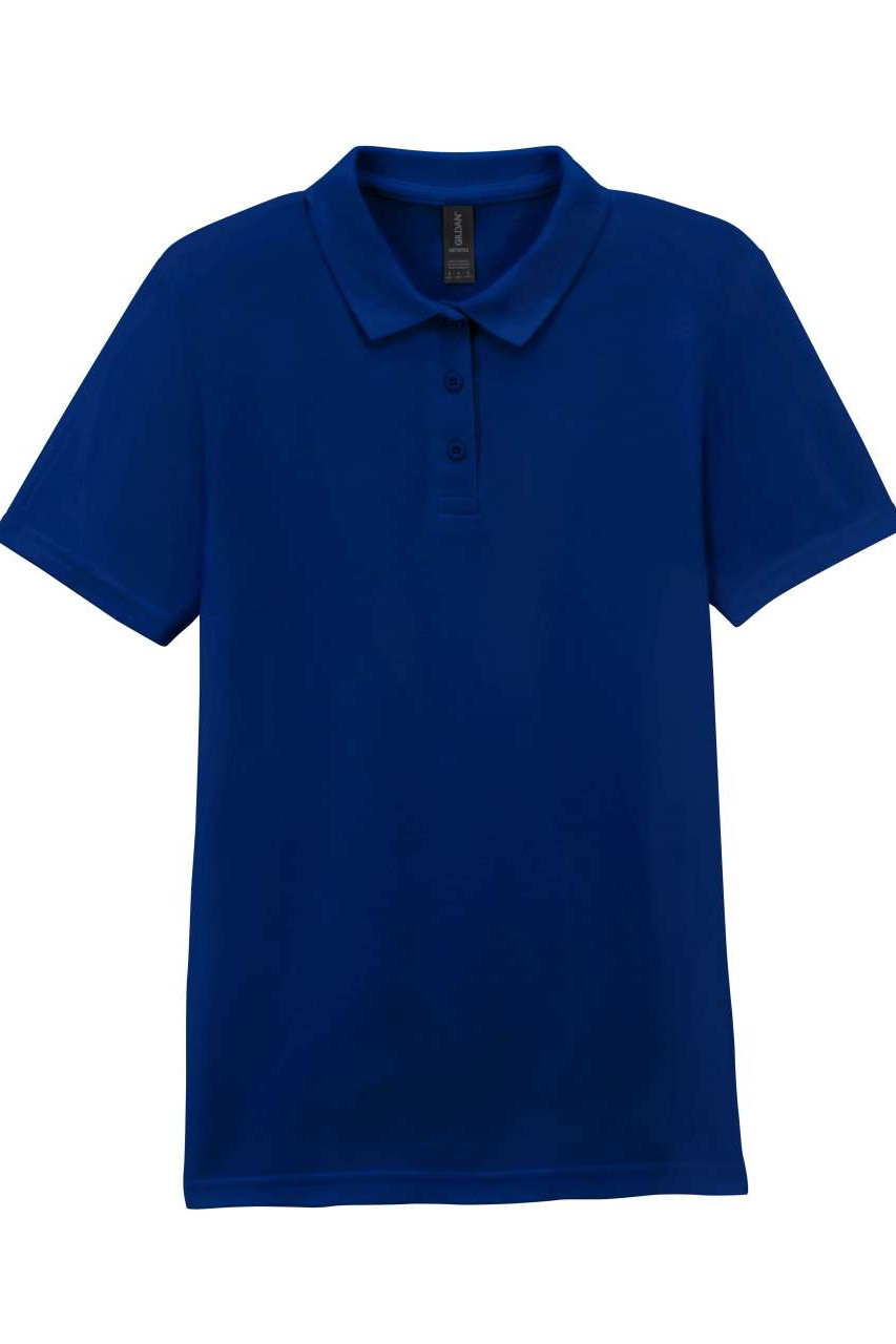 SOFTSTYLE™ LADIES' DOUBLE PIQUÉ POLO
