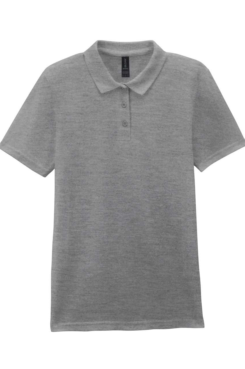 SOFTSTYLE™ LADIES' DOUBLE PIQUÉ POLO