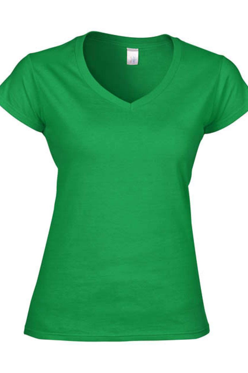 SOFTSTYLE® LADIES' V-NECK T-SHIRT