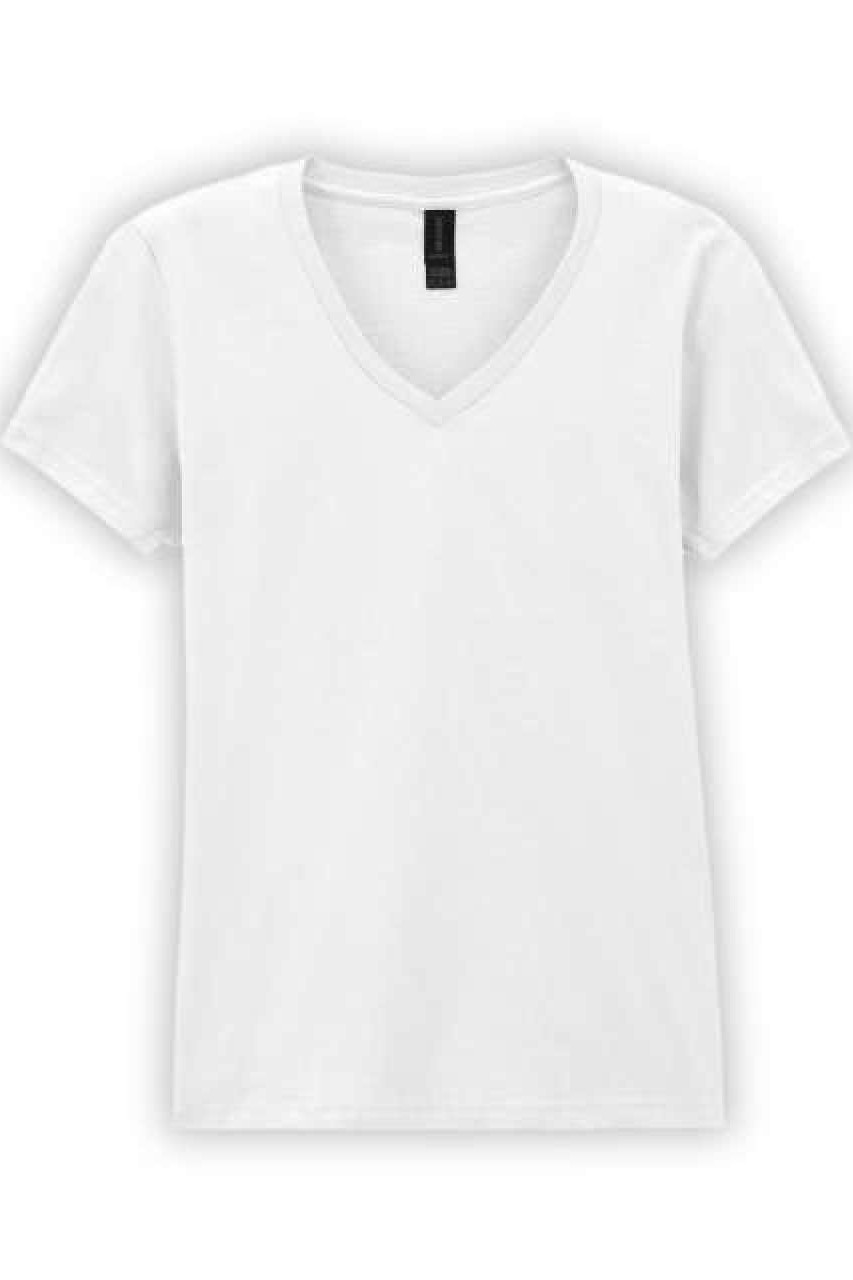 SOFTSTYLE® LADIES' V-NECK T-SHIRT
