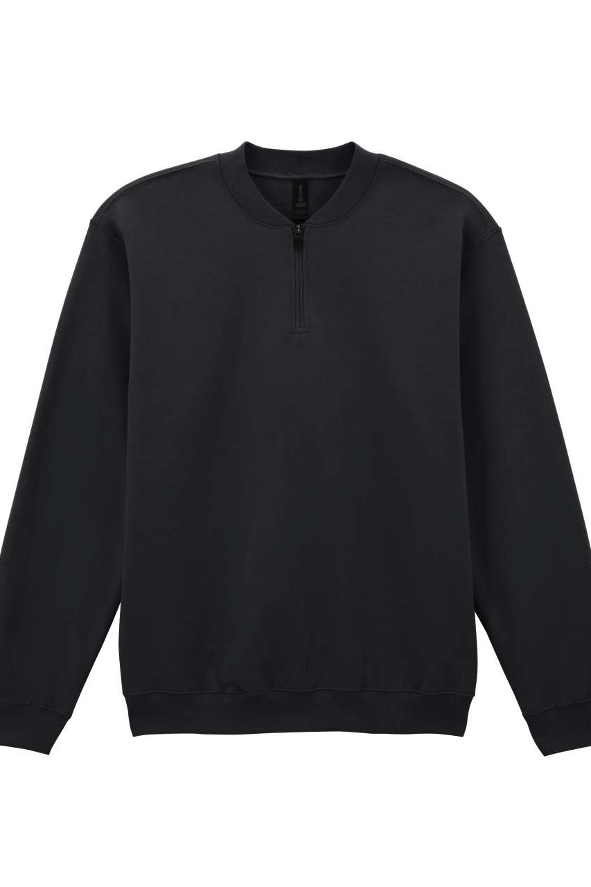 SOFTSTYLE MIDWEIGHT ADULT FLEECE 1/4 ZIP SWEATSHIRT