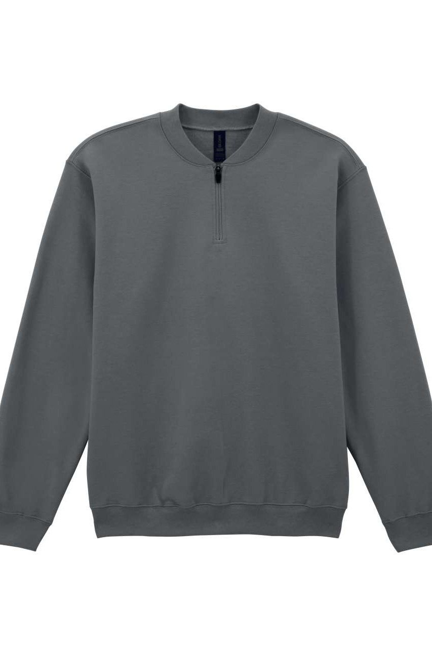 SOFTSTYLE MIDWEIGHT ADULT FLEECE 1/4 ZIP SWEATSHIRT