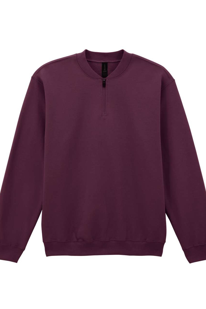 SOFTSTYLE MIDWEIGHT ADULT FLEECE 1/4 ZIP SWEATSHIRT