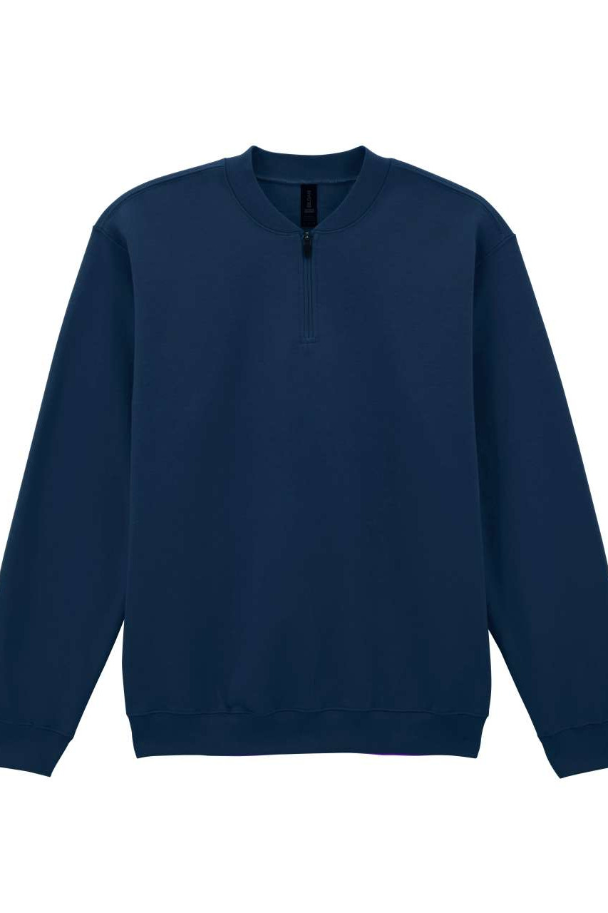 SOFTSTYLE MIDWEIGHT ADULT FLEECE 1/4 ZIP SWEATSHIRT
