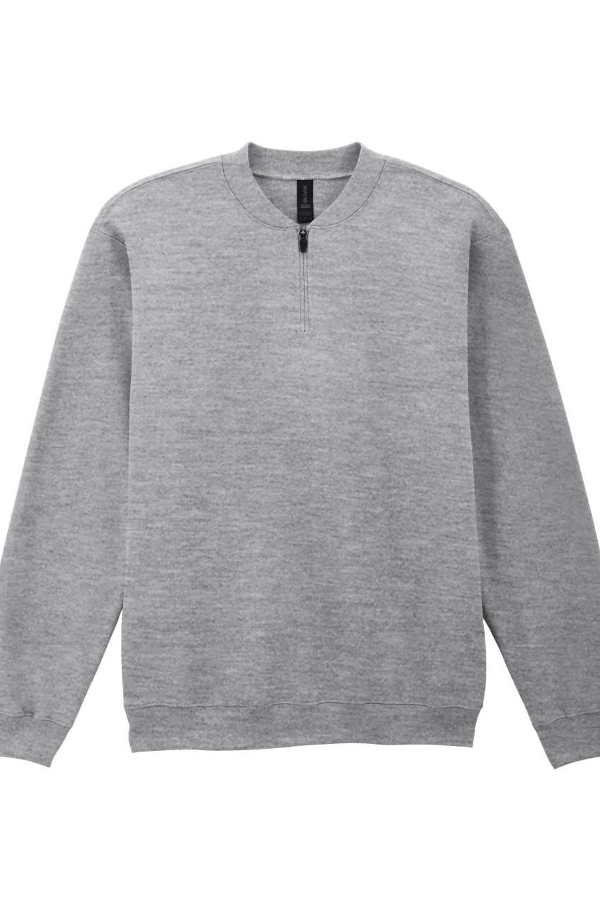 SOFTSTYLE MIDWEIGHT ADULT FLEECE 1/4 ZIP SWEATSHIRT