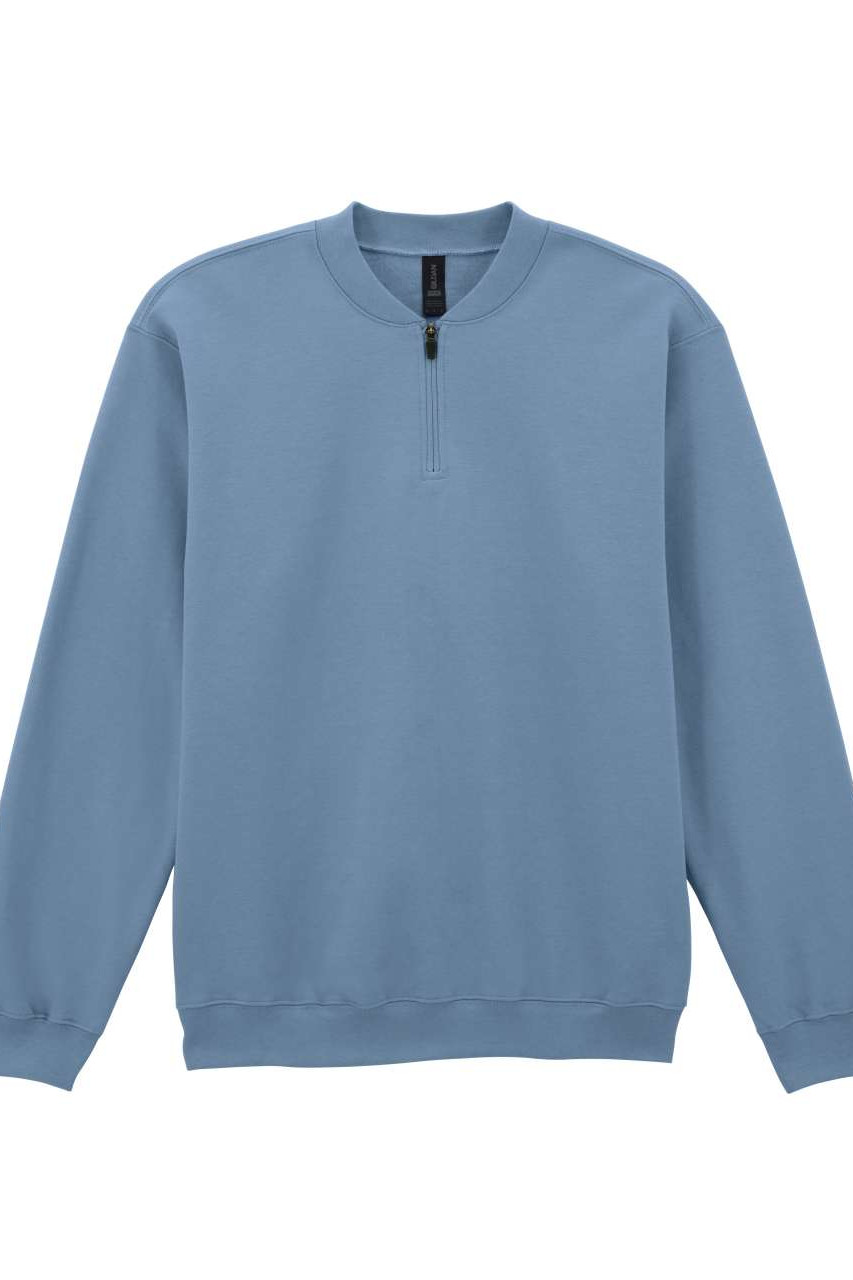 SOFTSTYLE MIDWEIGHT ADULT FLEECE 1/4 ZIP SWEATSHIRT