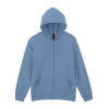 SOFTSTYLE® MIDWEIGHT FLEECE ADULT FULL ZIP HOODED SWEATSHIRT