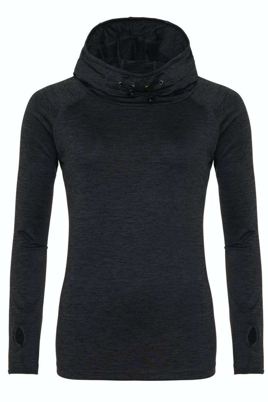 WOMEN'S COOL COWL NECK TOP
