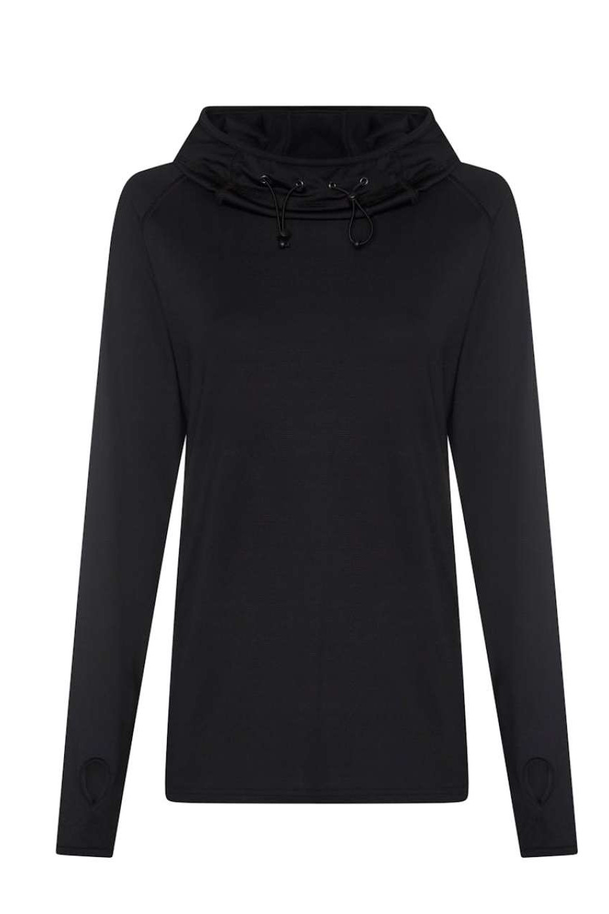 WOMEN'S COOL COWL NECK TOP