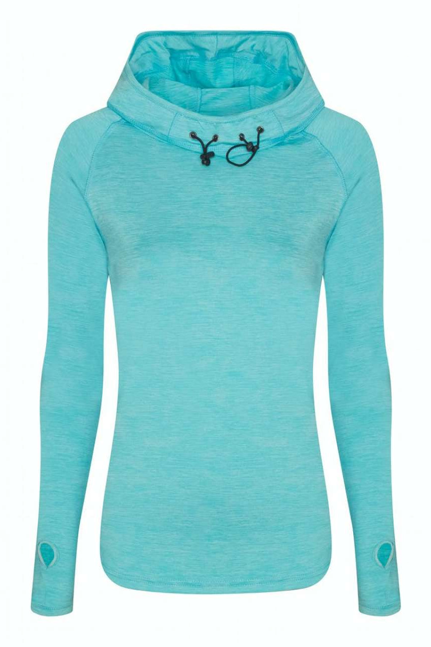 WOMEN'S COOL COWL NECK TOP