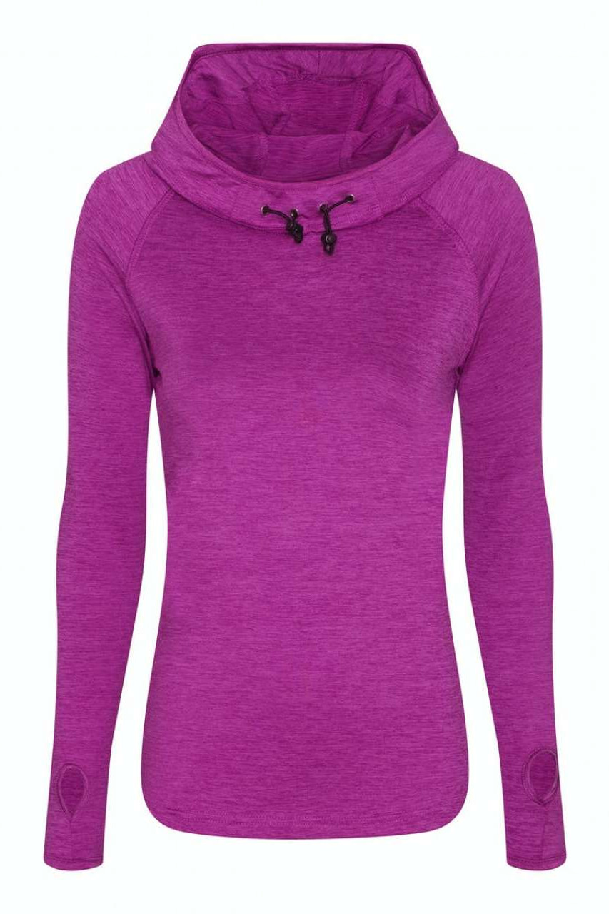 WOMEN'S COOL COWL NECK TOP