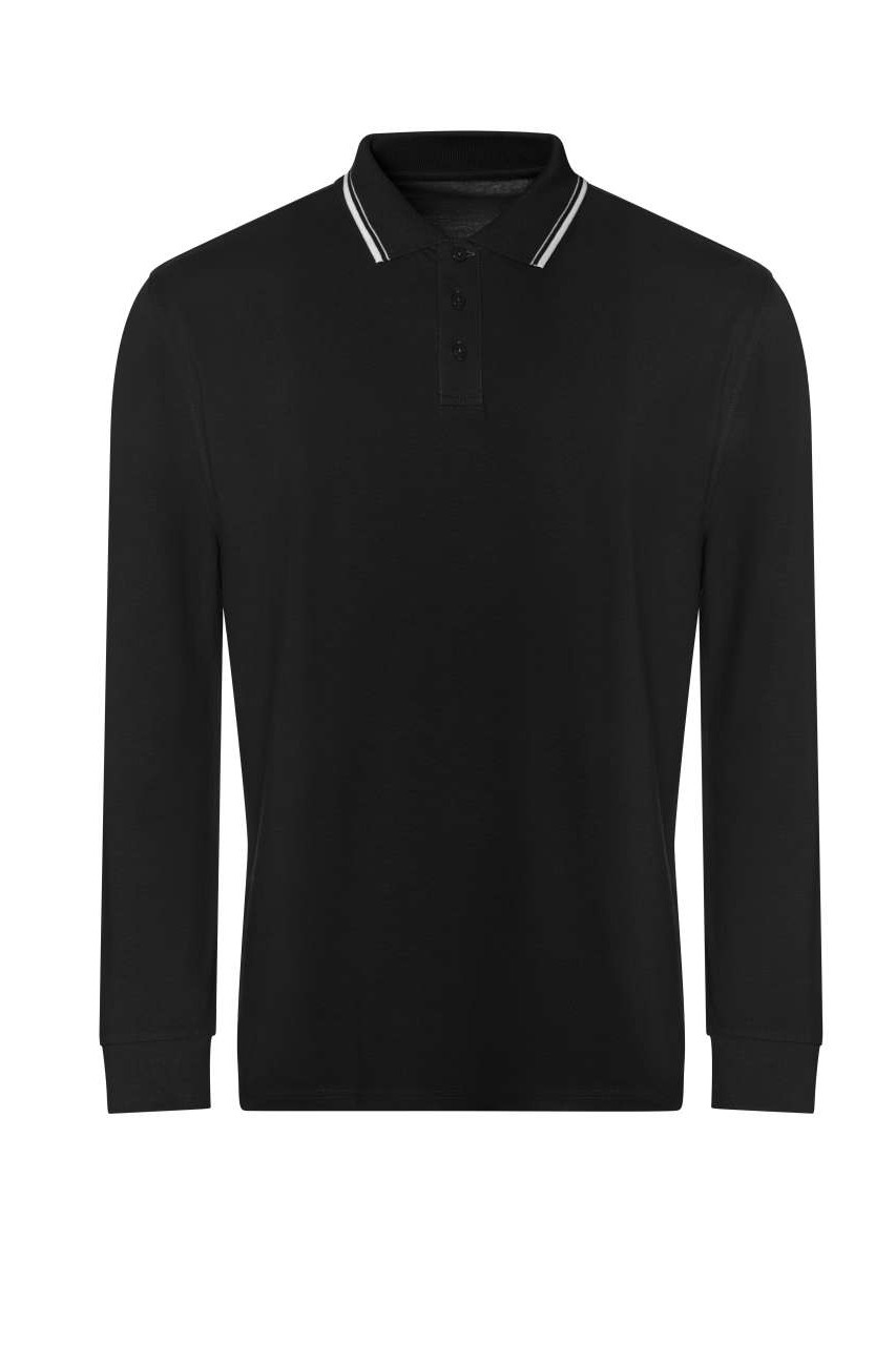 LONG SLEEVE TIPPED 100 POLO
