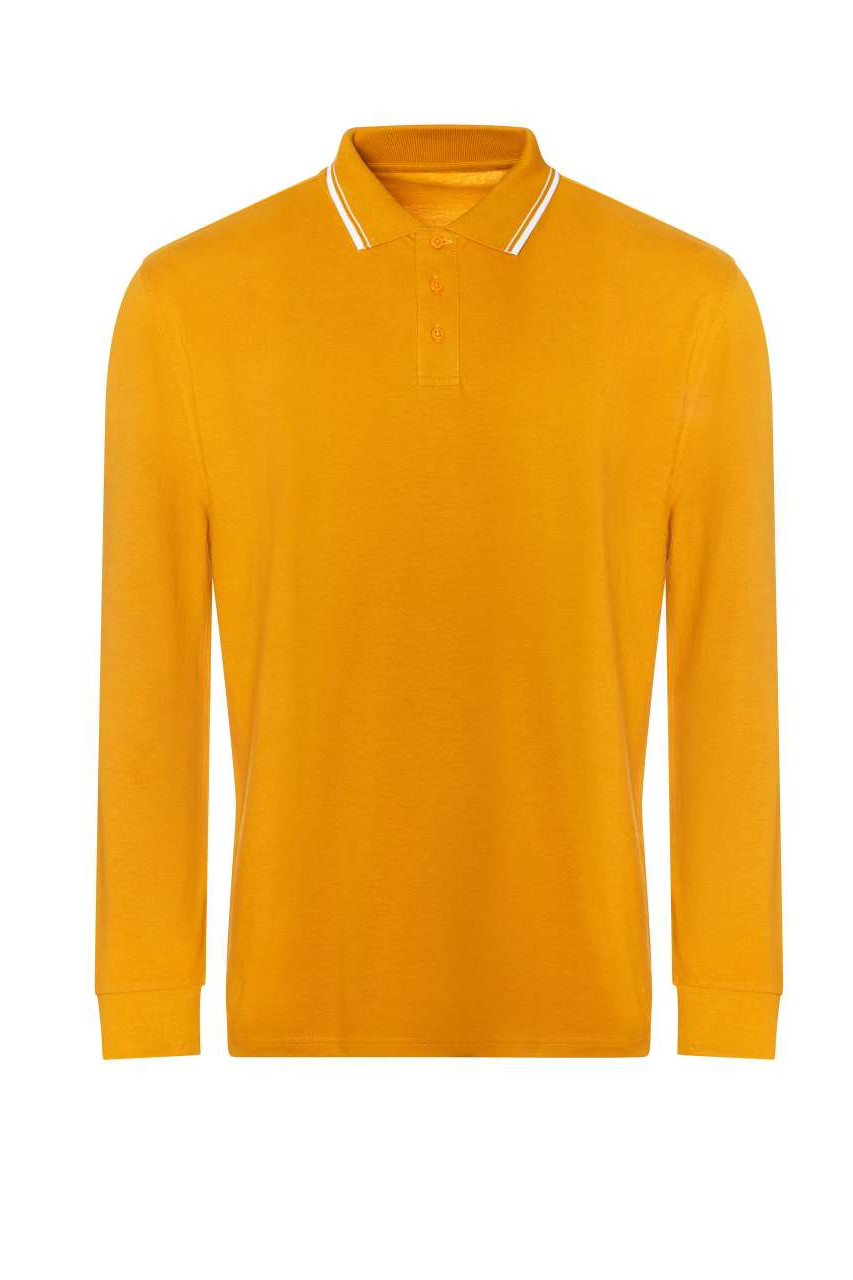 LONG SLEEVE TIPPED 100 POLO