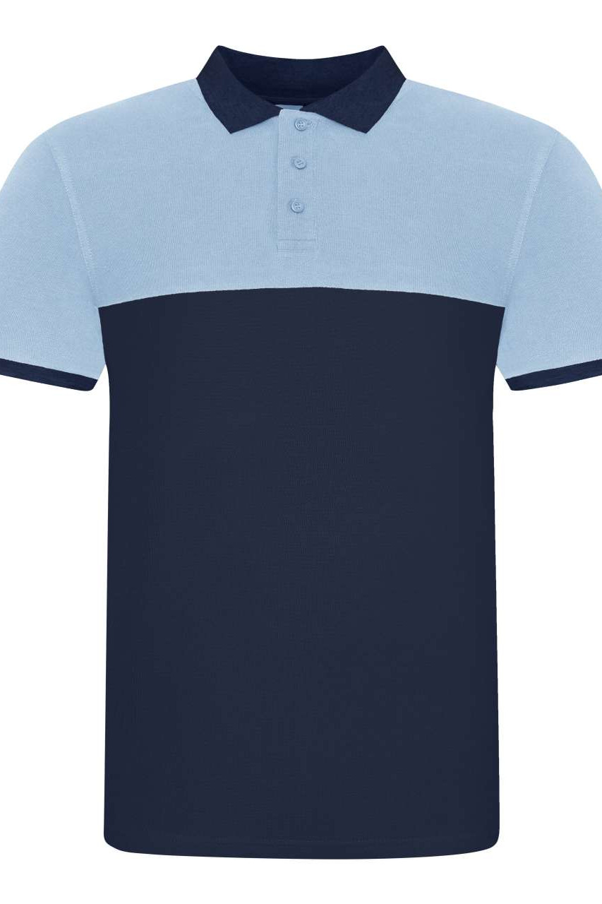 COLOUR BLOCK POLO