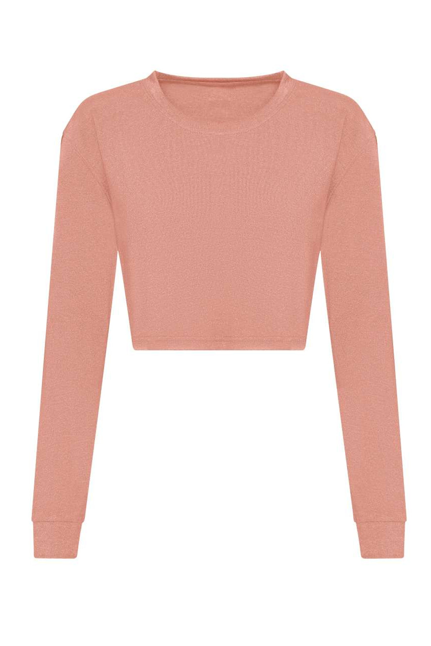 WOMEN'S L/S CROPPED T