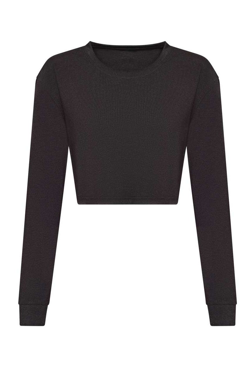 WOMEN'S L/S CROPPED T