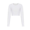 WOMEN'S L/S CROPPED T