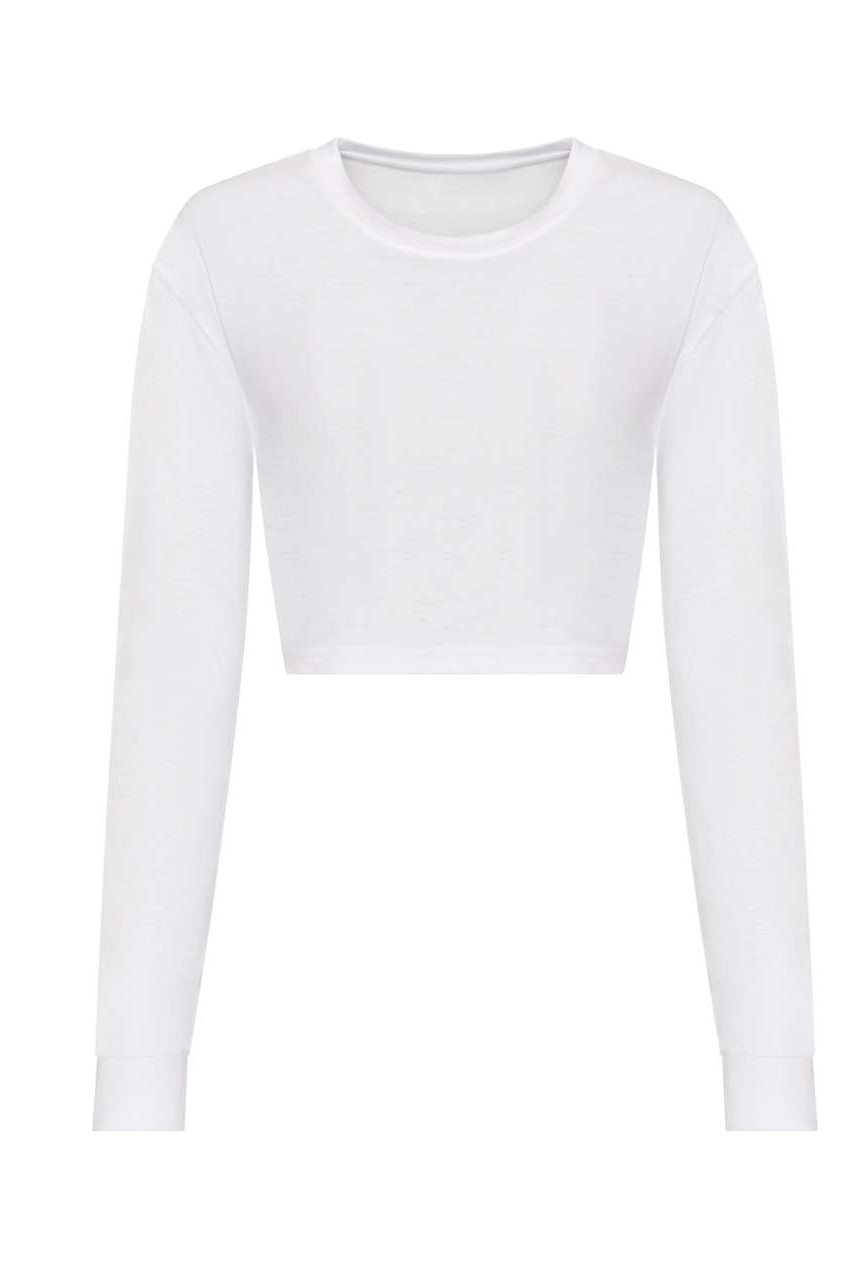 WOMEN'S L/S CROPPED T