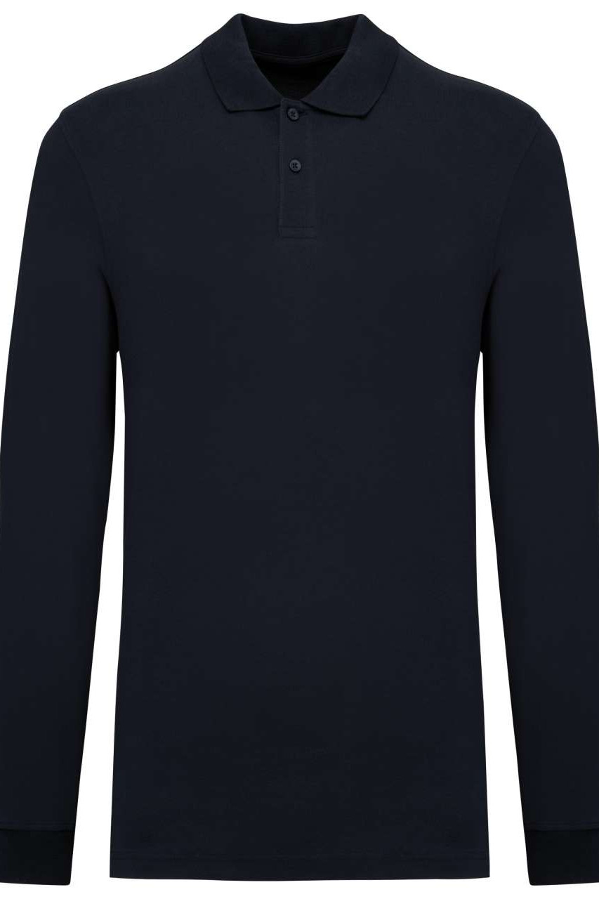 MEN’S ORGANIC 180 PIQUÉ POLO SHIRT LONG SLEEVES