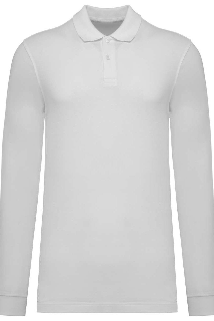 MEN’S ORGANIC 180 PIQUÉ POLO SHIRT LONG SLEEVES