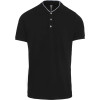 MEN'S SHORT SLEEVE POLO SHIRT WITH MANDARIN COLLAR