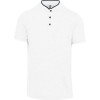 MEN'S SHORT SLEEVE POLO SHIRT WITH MANDARIN COLLAR