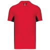 FLAG - SHORT-SLEEVED TWO-TONE POLO SHIRT