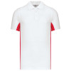 FLAG - SHORT-SLEEVED TWO-TONE POLO SHIRT