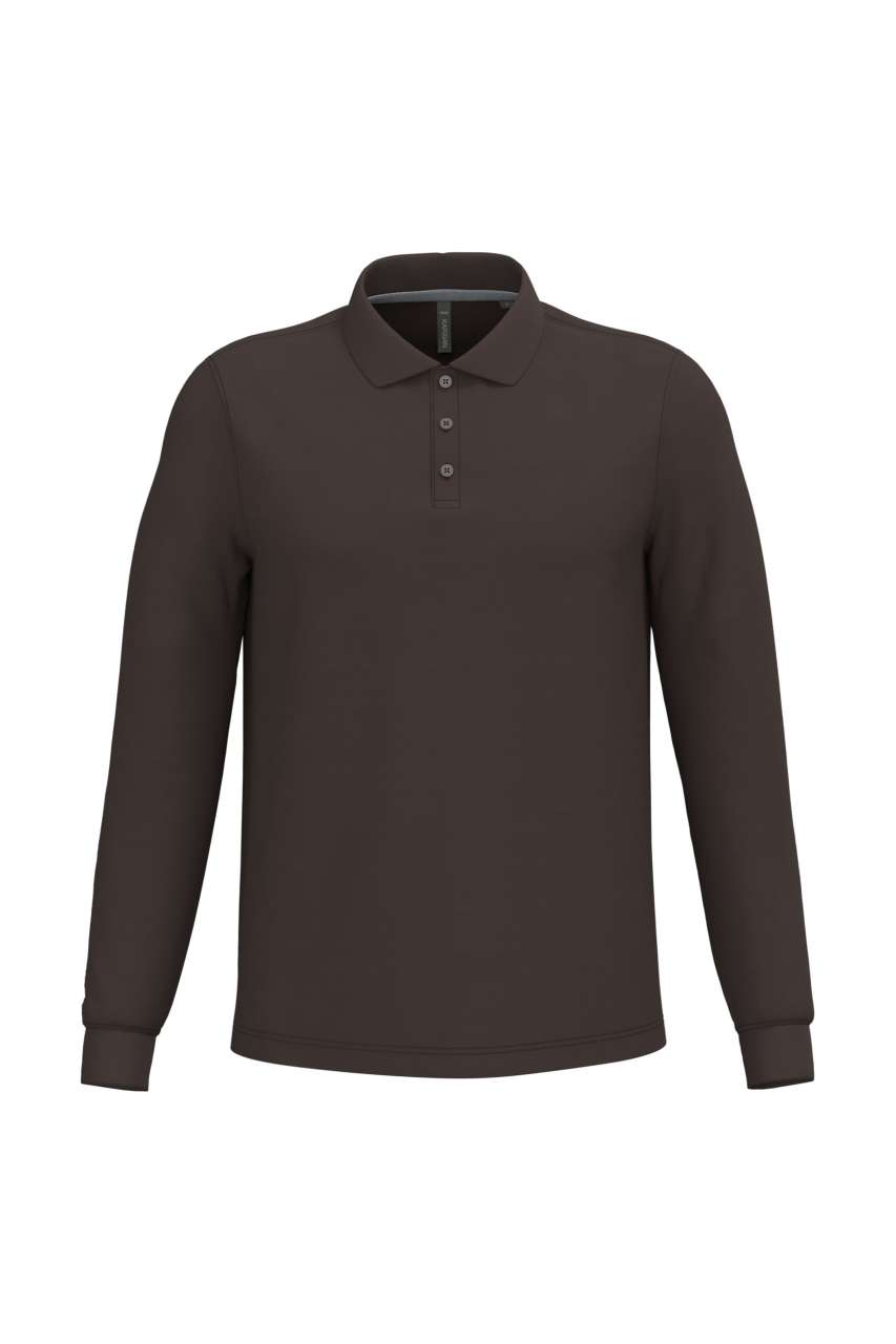 MEN'S LONG-SLEEVED POLO SHIRT