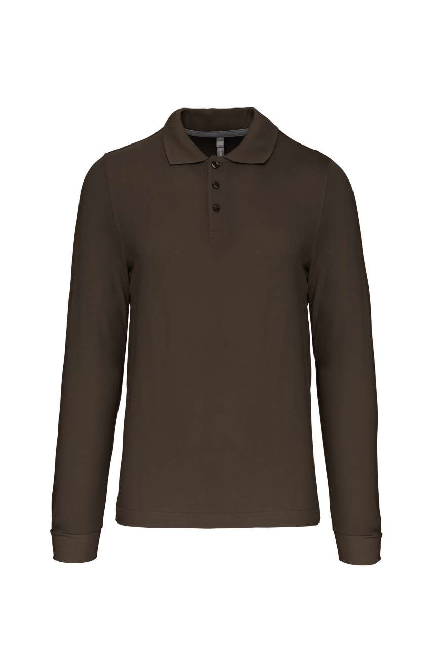 MEN'S LONG-SLEEVED POLO SHIRT