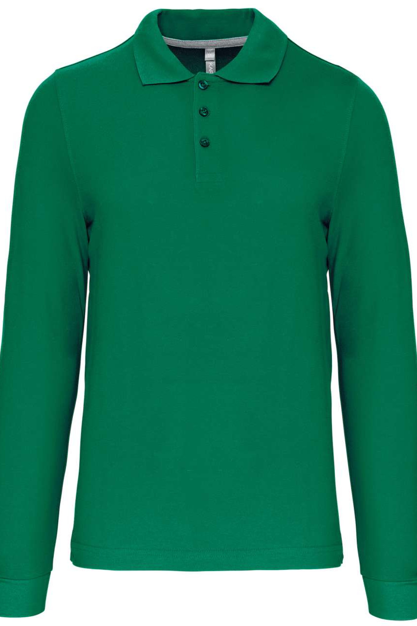 MEN'S LONG-SLEEVED POLO SHIRT