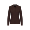LADIES' LONG-SLEEVED POLO SHIRT