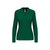 LADIES' LONG-SLEEVED POLO SHIRT