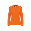 LADIES' LONG-SLEEVED POLO SHIRT