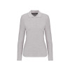 LADIES' LONG-SLEEVED POLO SHIRT