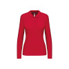 LADIES' LONG-SLEEVED POLO SHIRT