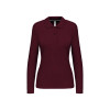 LADIES' LONG-SLEEVED POLO SHIRT