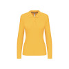 LADIES' LONG-SLEEVED POLO SHIRT