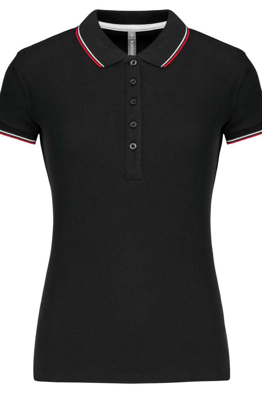 LADIES' SHORT-SLEEVED POLO SHIRT