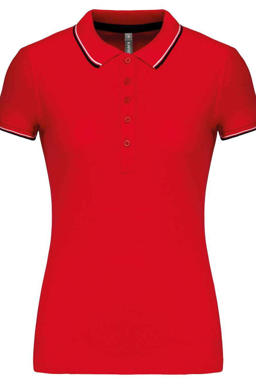 LADIES' SHORT-SLEEVED POLO SHIRT