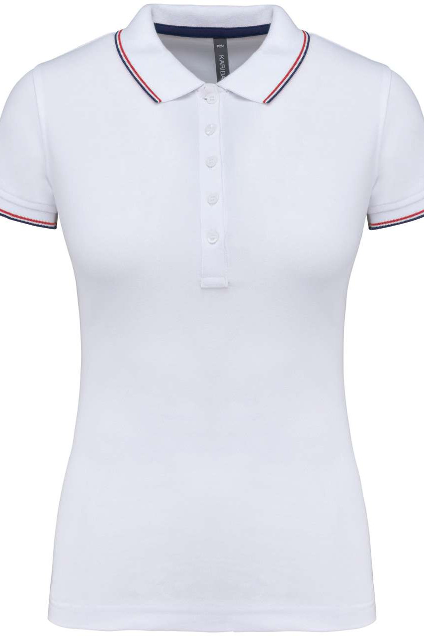 LADIES' SHORT-SLEEVED POLO SHIRT