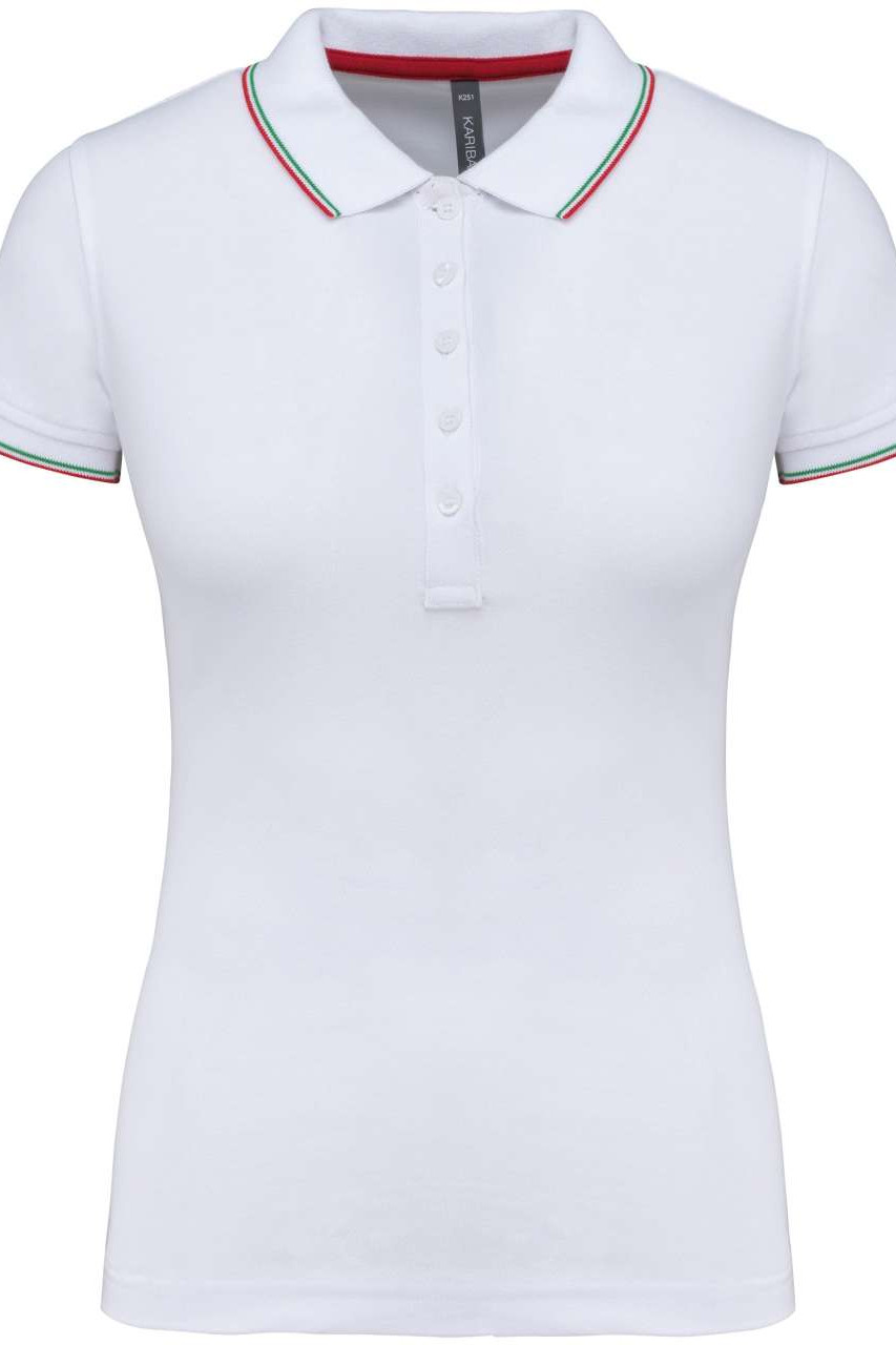 LADIES' SHORT-SLEEVED POLO SHIRT