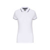 LADIES' SHORT-SLEEVED PIQUÉ KNIT POLO SHIRT