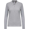 LADIES’ LONG-SLEEVED PIQUÉ POLO SHIRT