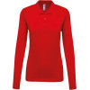 LADIES’ LONG-SLEEVED PIQUÉ POLO SHIRT