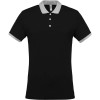 MEN'S TWO-TONE PIQUÉ POLO SHIRT
