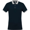 MEN'S TWO-TONE PIQUÉ POLO SHIRT