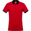 MEN'S TWO-TONE PIQUÉ POLO SHIRT
