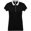 LADIES’ TWO-TONE PIQUÉ POLO SHIRT