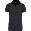 MEN'S TWO-TONE JERSEY POLO SHIRT